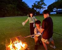 カツオの藁焼き体験