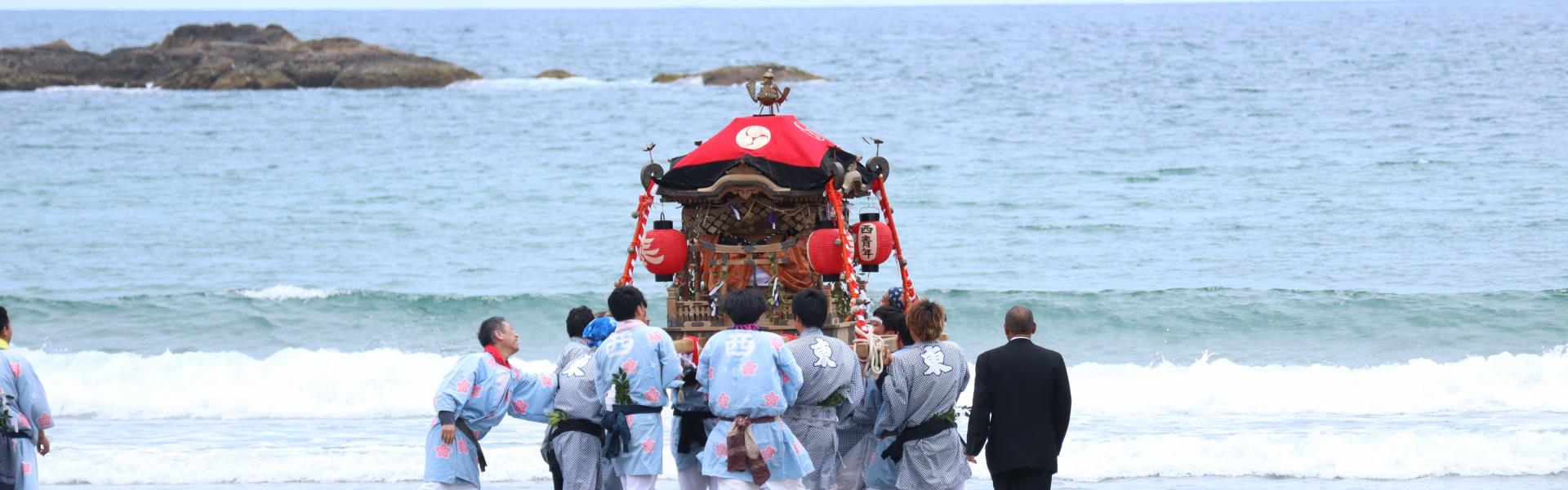 白浜 五社神社祭り