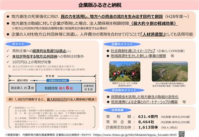 企業版ふるさと納税概要